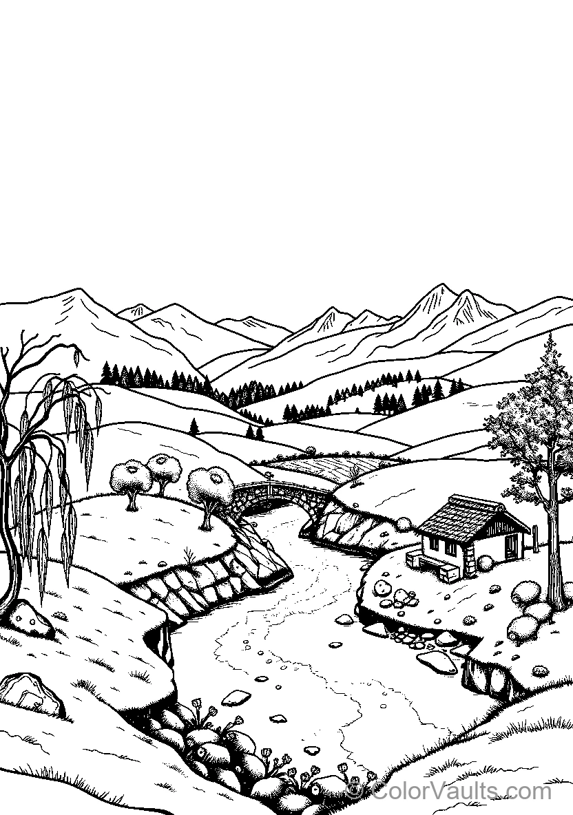 Rural Landscape (Scene 9)