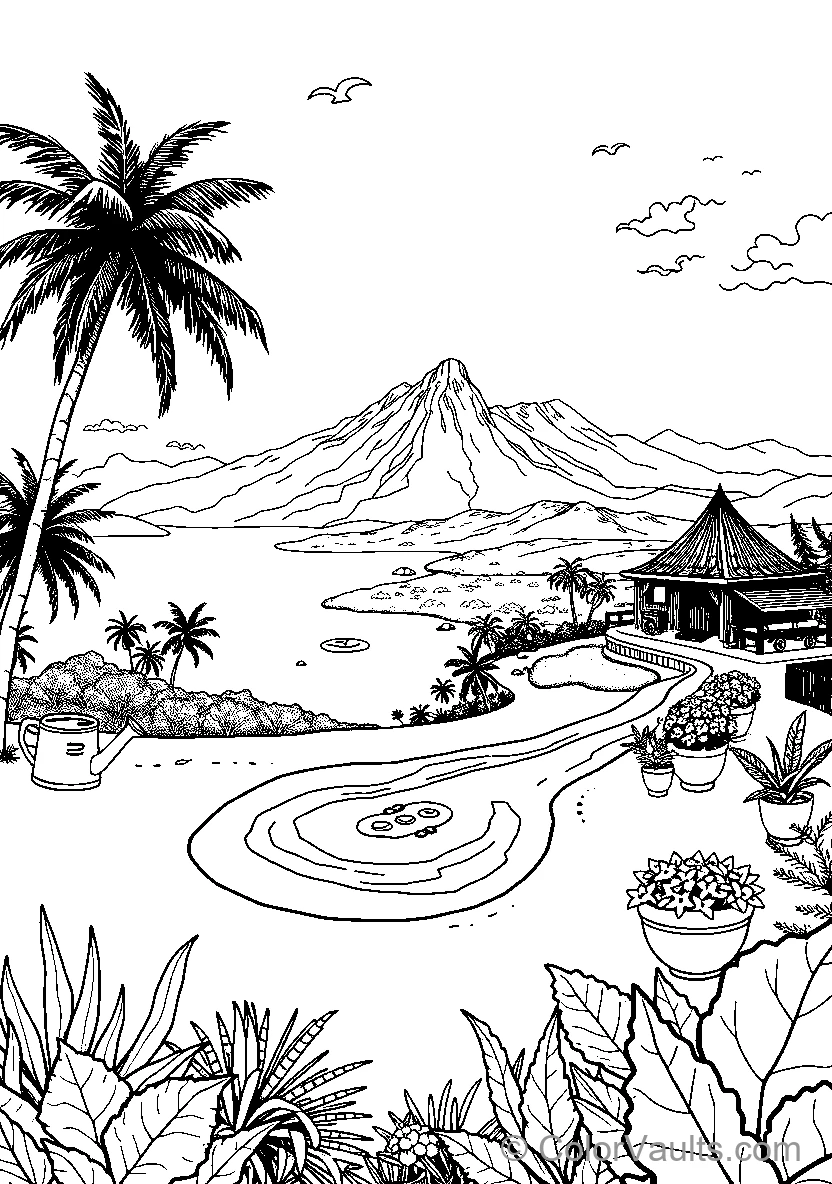 Tropical Landscape