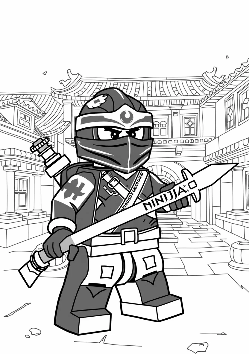 Kai the Red Fire Ninja in