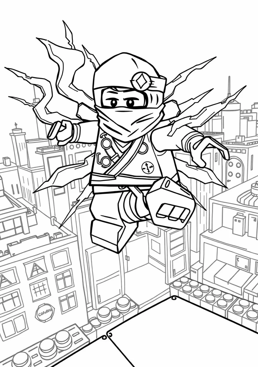 Kai the Red Fire Ninja in