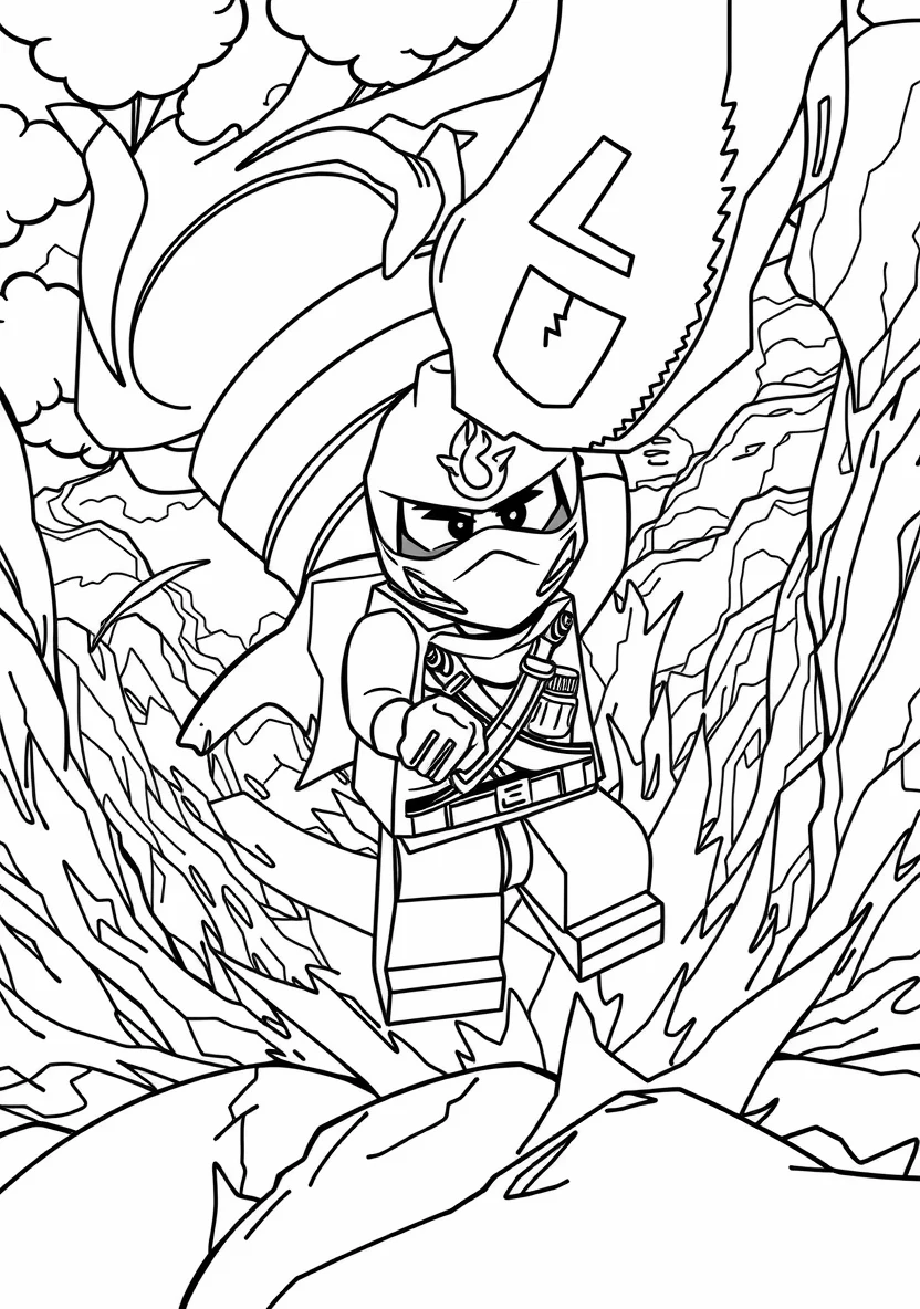 Kai the Red Fire Ninja in