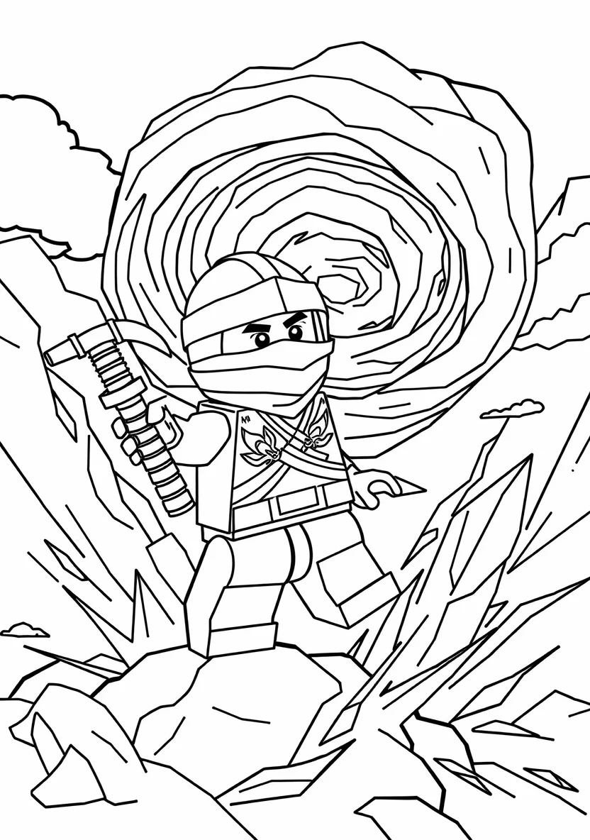 Jay the Blue Lightning Nin