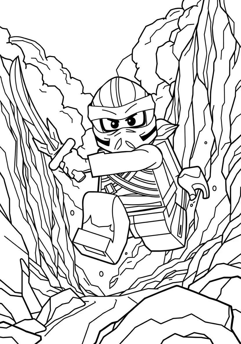 Lloyd the Green Ninja Hold