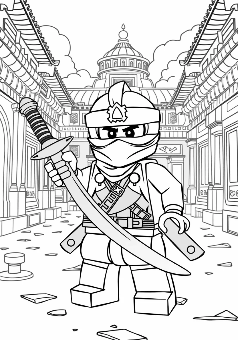 Lloyd the Green Ninja Hold
