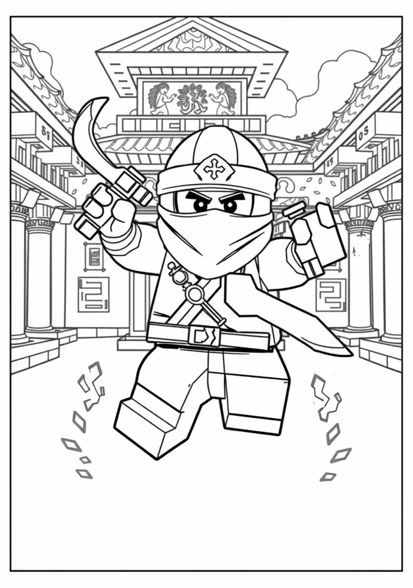 Zane the White Ice Ninja H