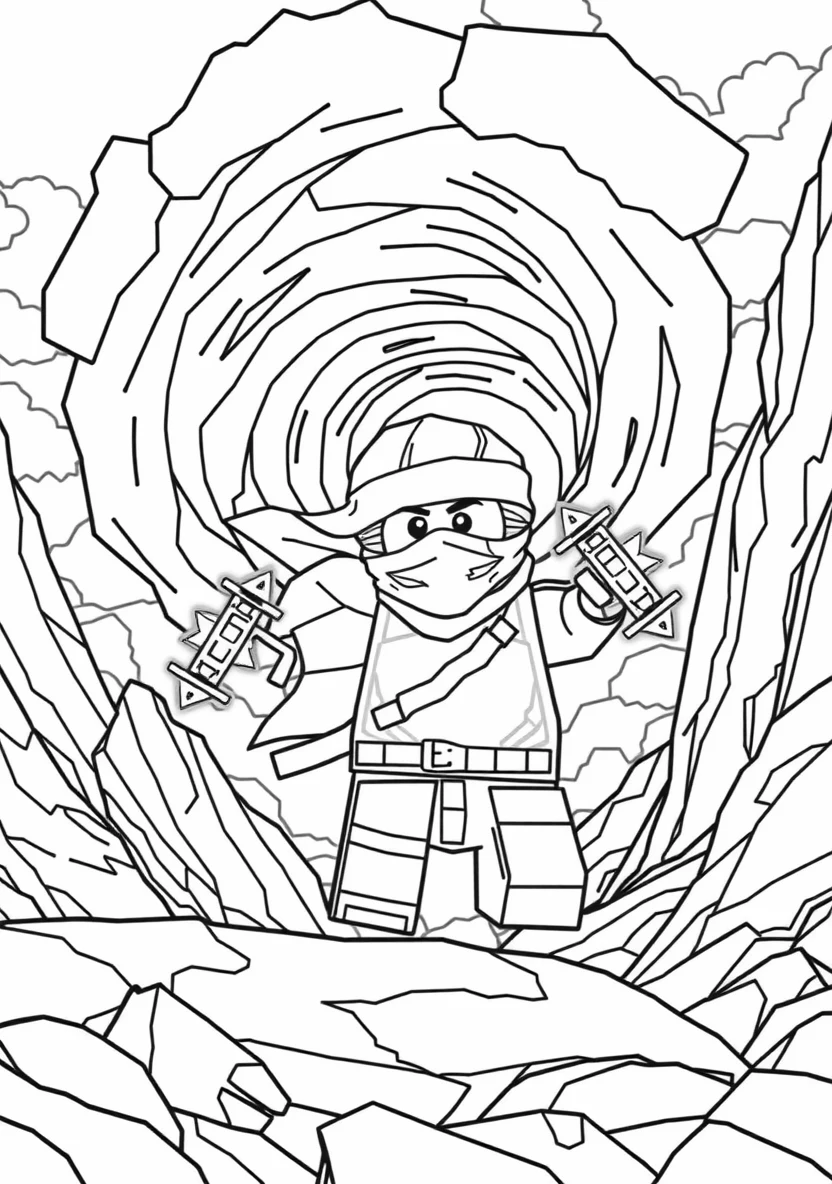Zane the White Ice Ninja H