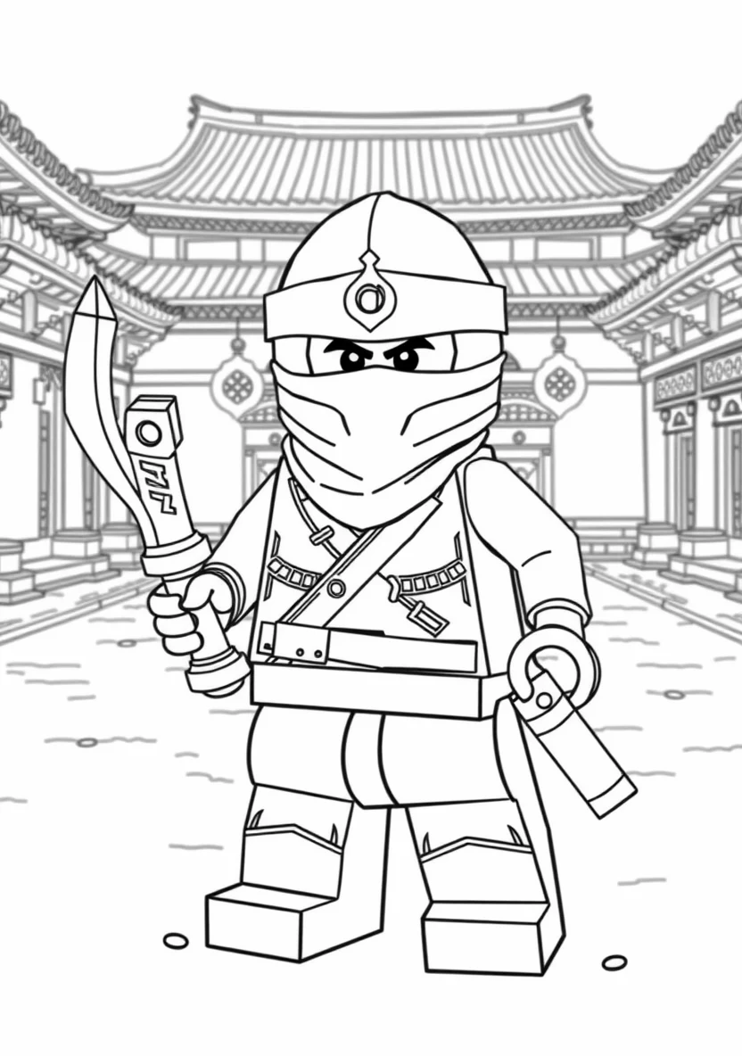 Zane the White Ice Ninja H