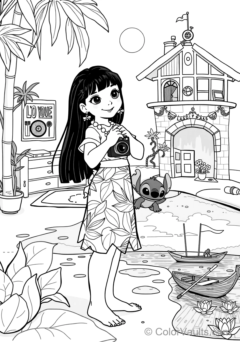 Lilo Pelekai From Disney (Scene 3)