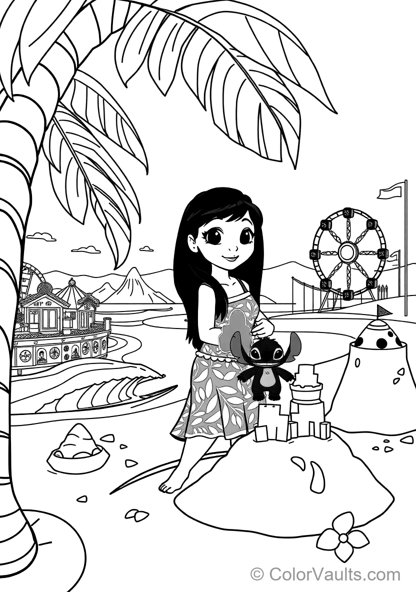 Lilo Pelekai From Disney (Scene 5)