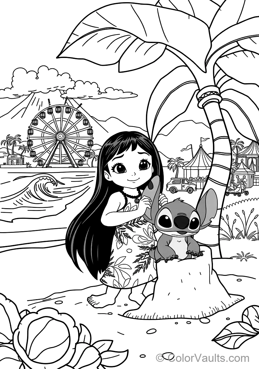 Lilo Pelekai From Disney (Scene 7)
