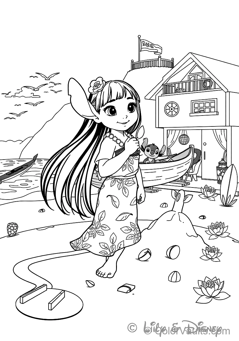 Lilo Pelekai From Disney (Scene 21)