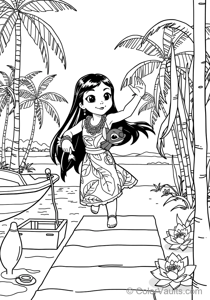 Lilo Pelekai From Disney (Scene 25)