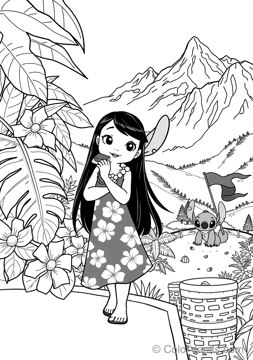 Lilo Pelekai From Disney (Scene 33)