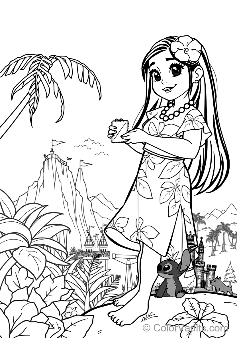 Lilo Pelekai From Disney (Scene 35)