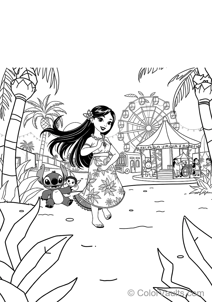 Lilo Pelekai From Disney (Scene 37)