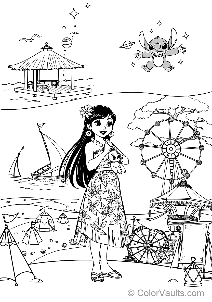 Lilo Pelekai From Disney (Scene 57)