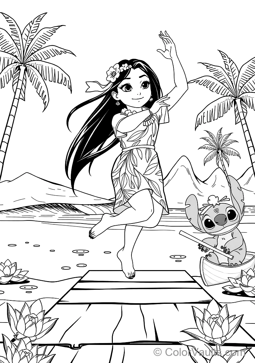 Lilo Pelekai From Disney (Scene 75)