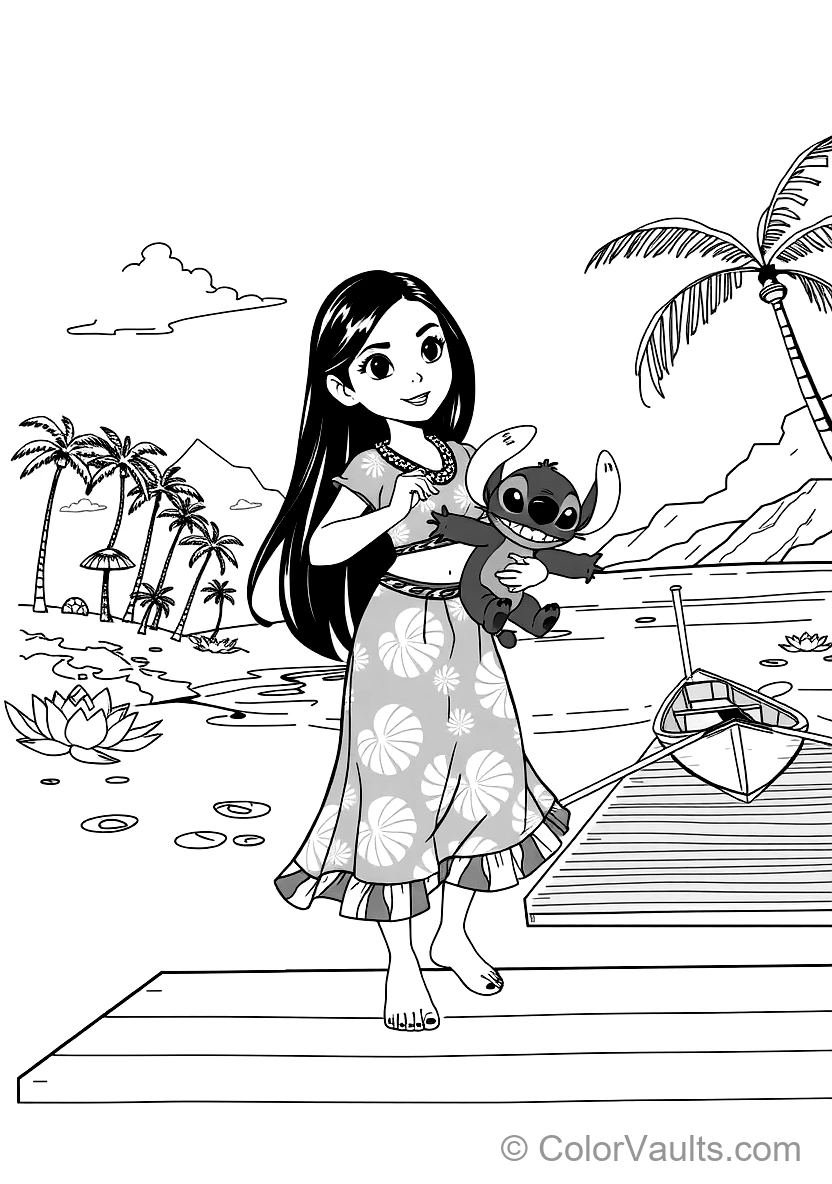 Lilo Pelekai From Disney (Scene 77)
