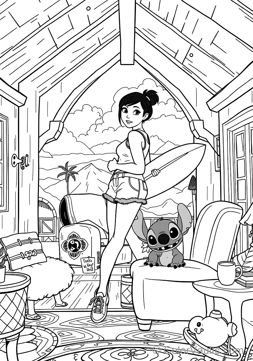 Nani Pelekai From Disney (Scene 8)
