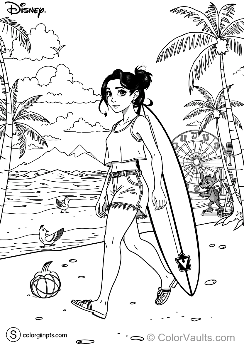 Nani Pelekai From Disney (Scene 12)