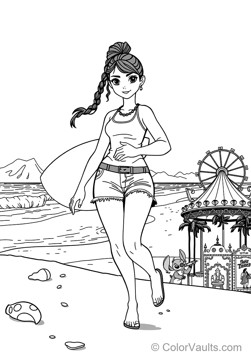 Nani Pelekai From Disney (Scene 14)