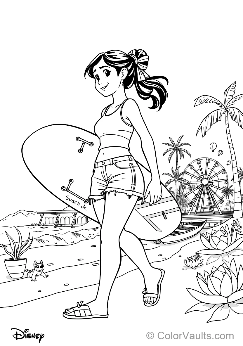 Nani Pelekai From Disney (Scene 16)