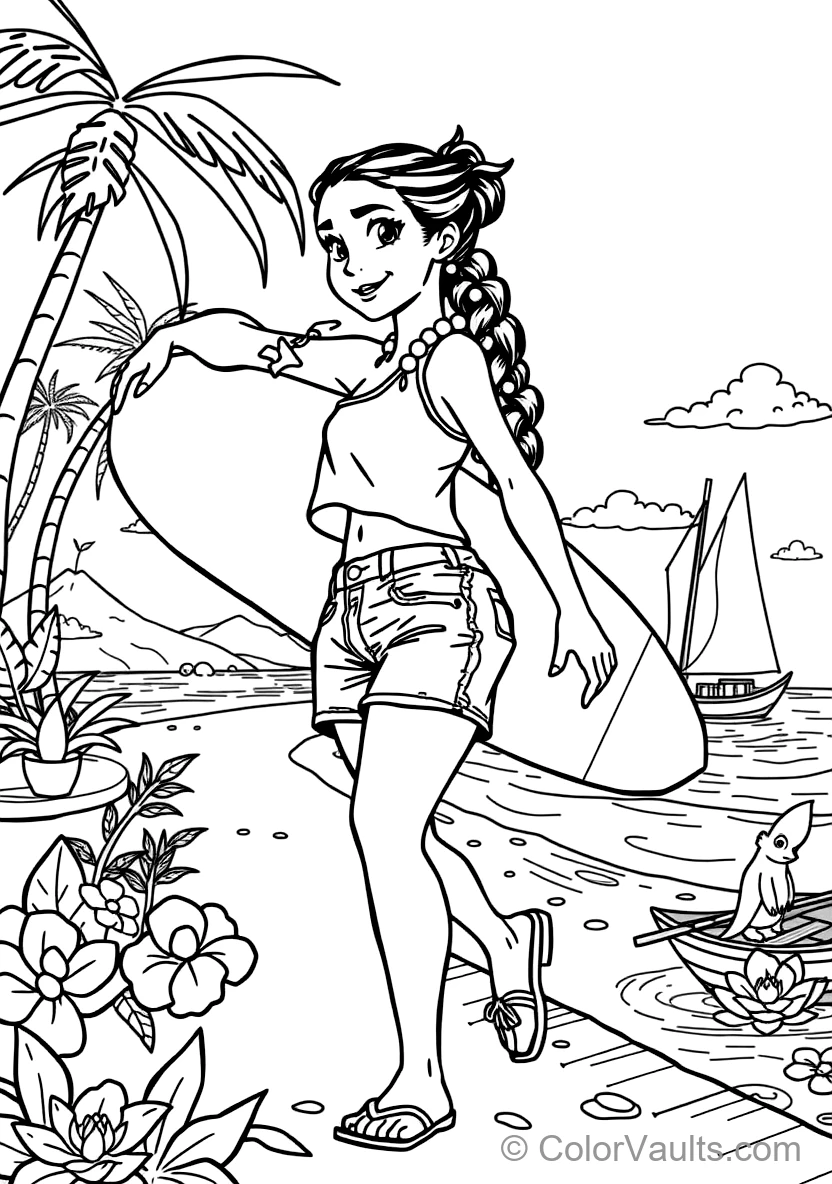 Nani Pelekai From Disney (Scene 18)