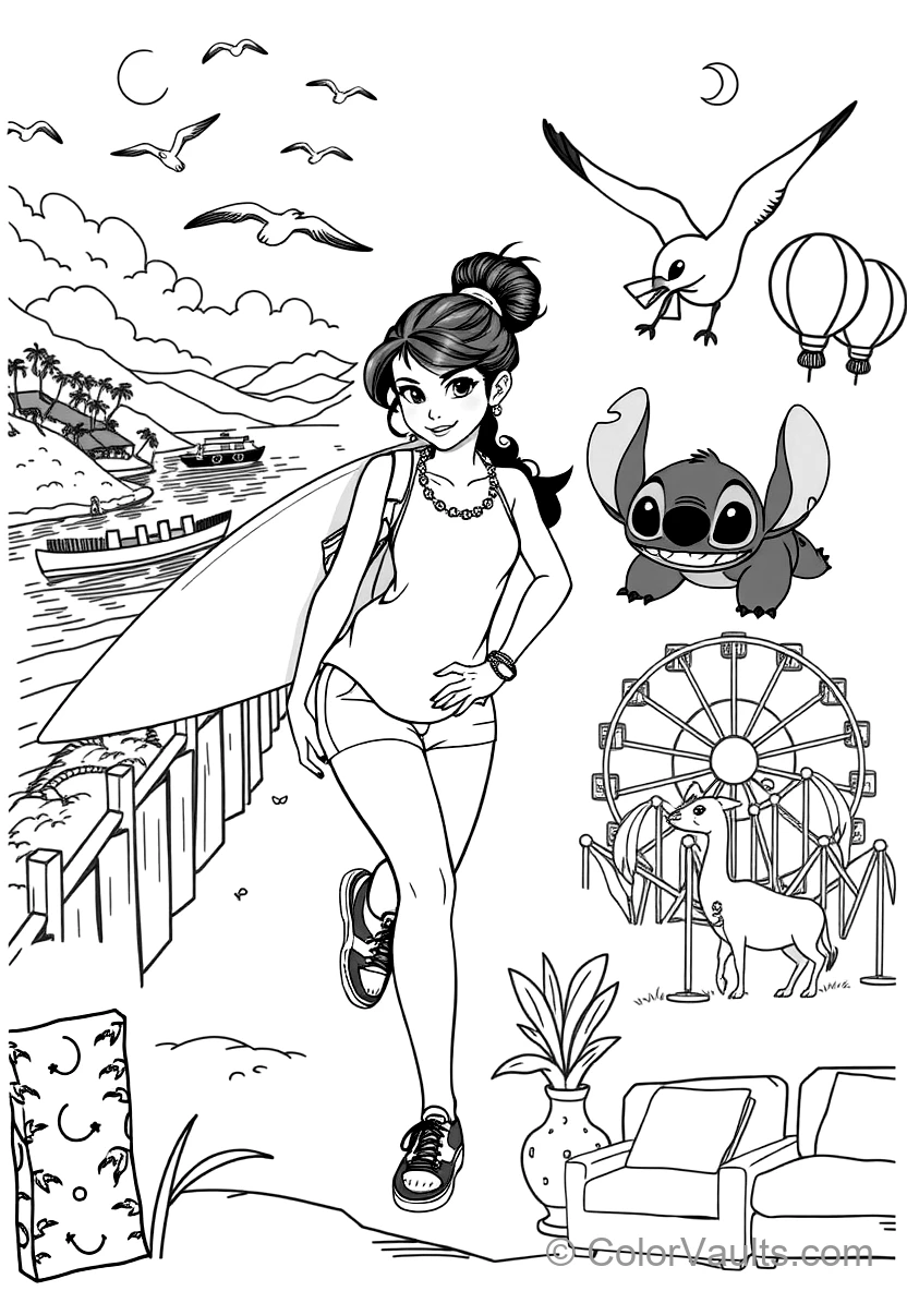 Nani Pelekai From Disney (Scene 20)