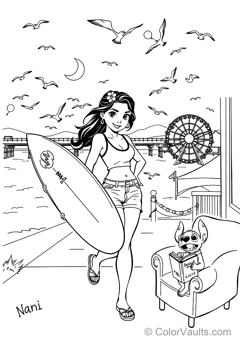 Nani Pelekai From Disney (Scene 21)