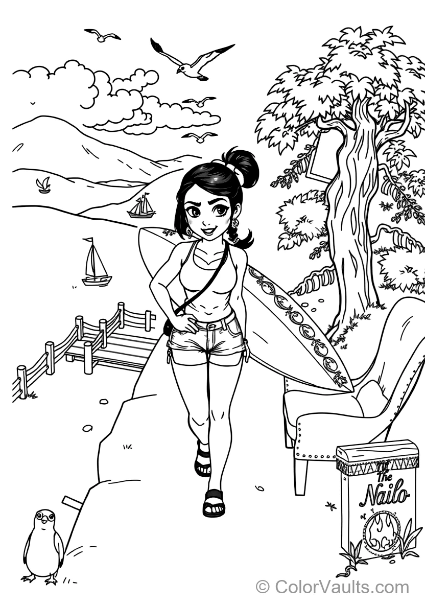 Nani Pelekai From Disney (Scene 35)