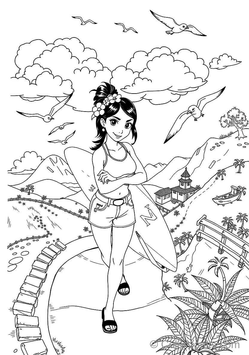 Nani Pelekai From Disney (Scene 37)