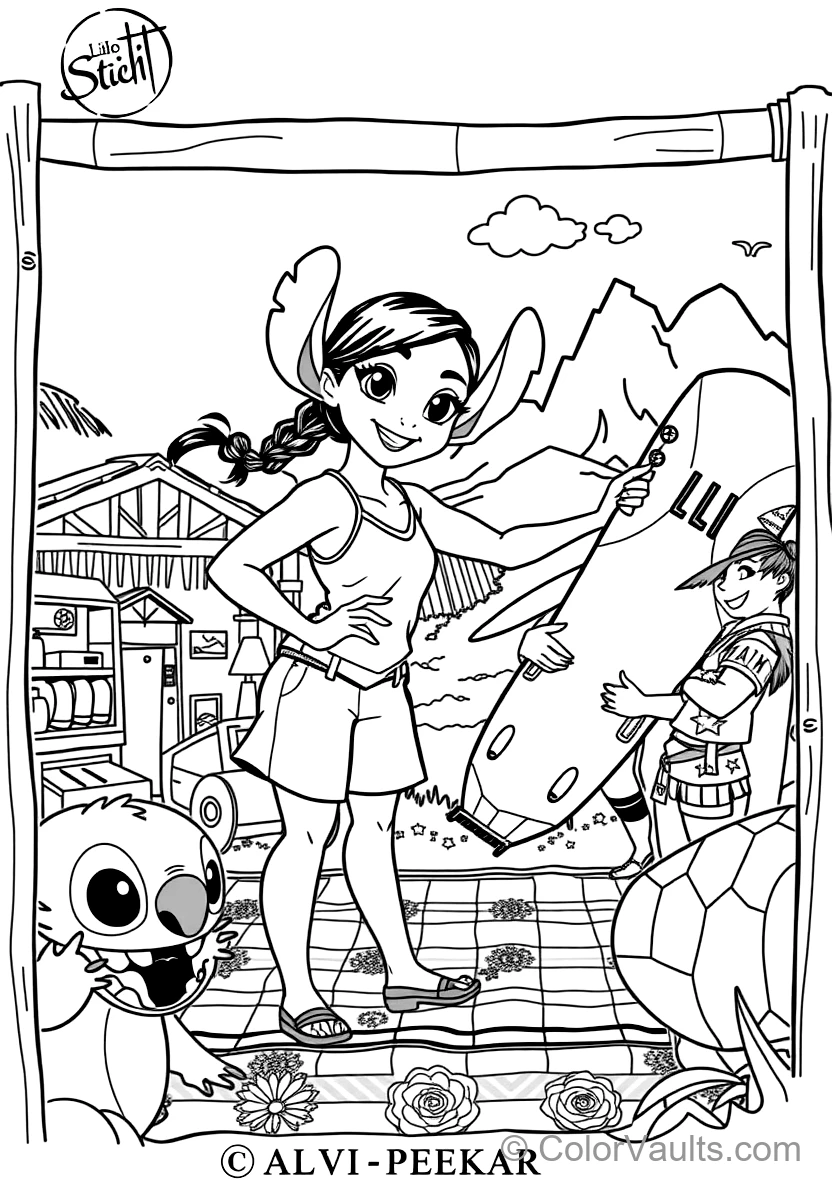 Nani Pelekai From Disney (Scene 41)