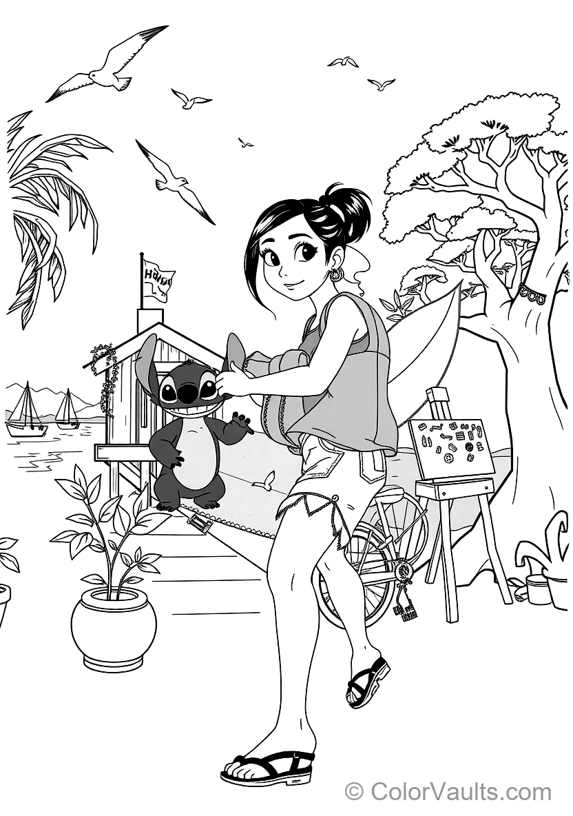 Nani Pelekai From Disney (Scene 49)