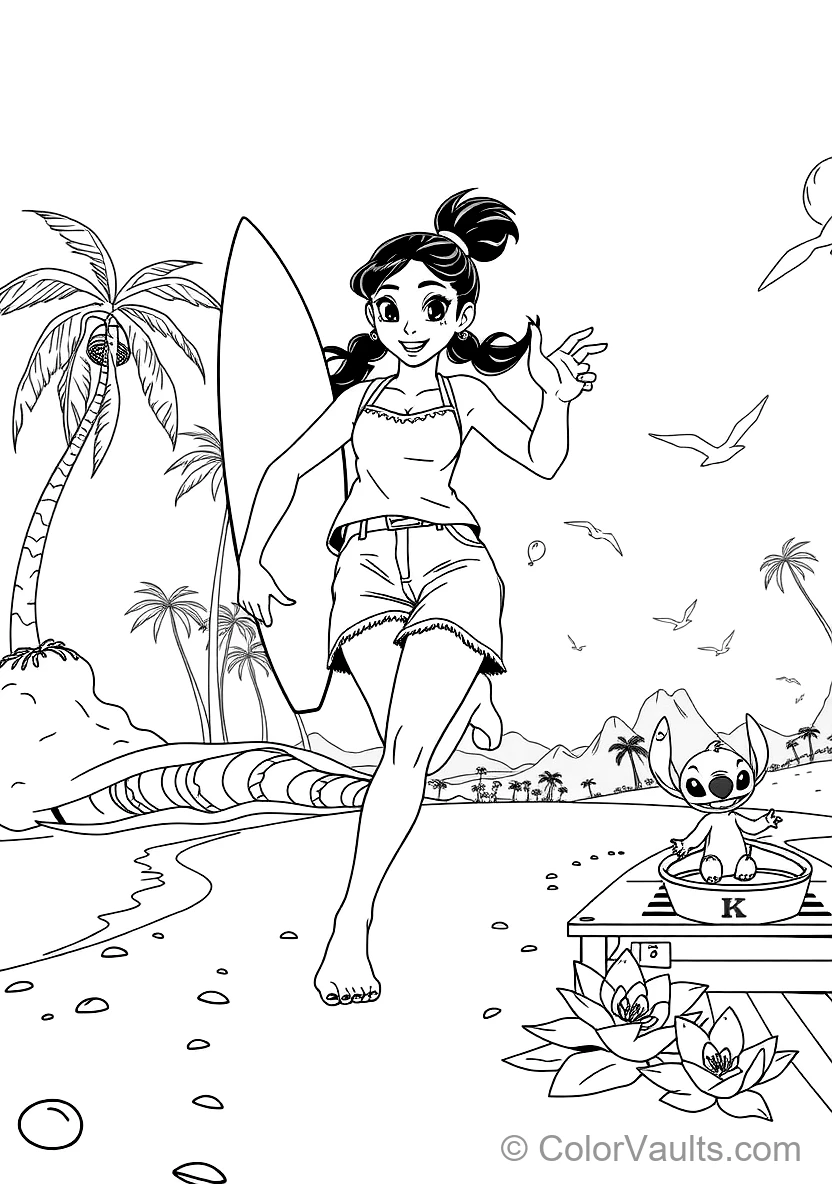 Nani Pelekai From Disney (Scene 57)