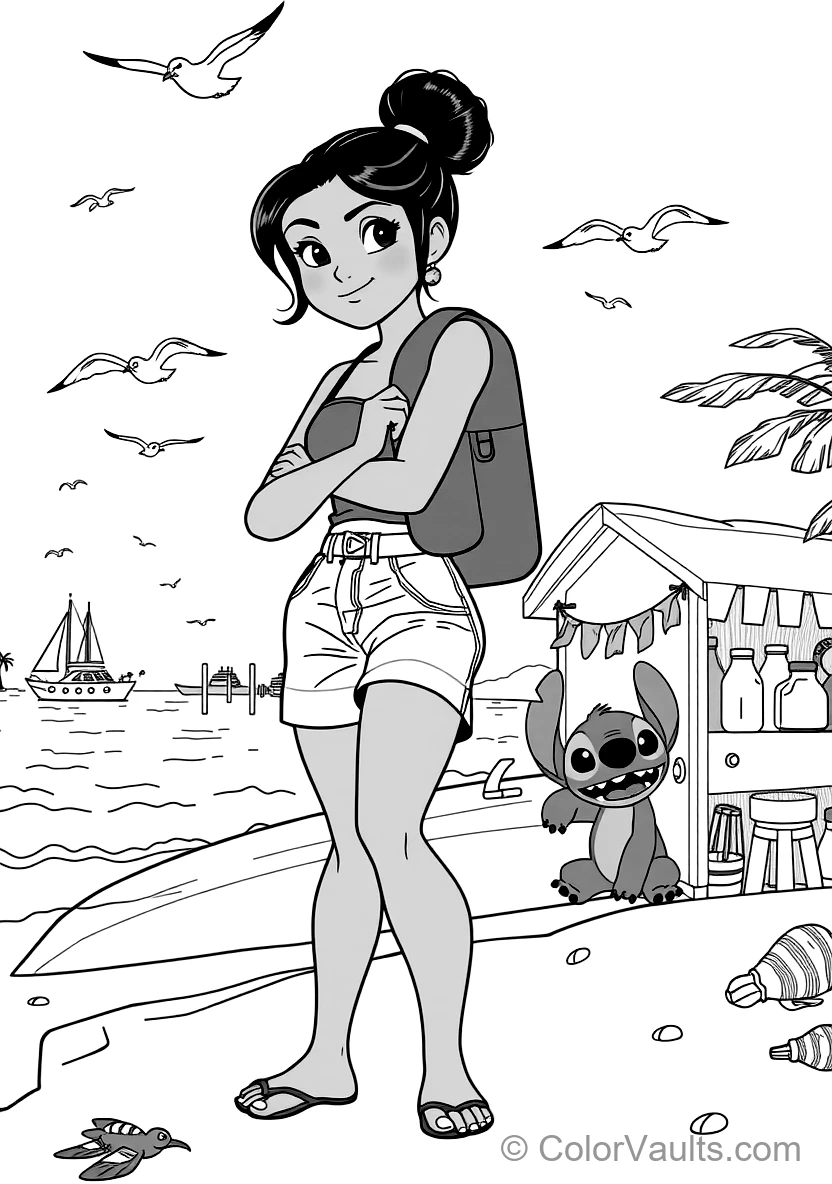 Nani Pelekai From Disney (Scene 59)