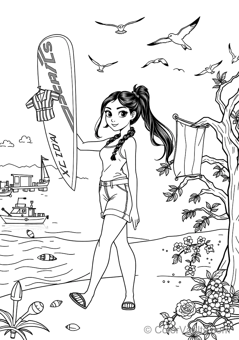 Nani Pelekai From Disney (Scene 61)