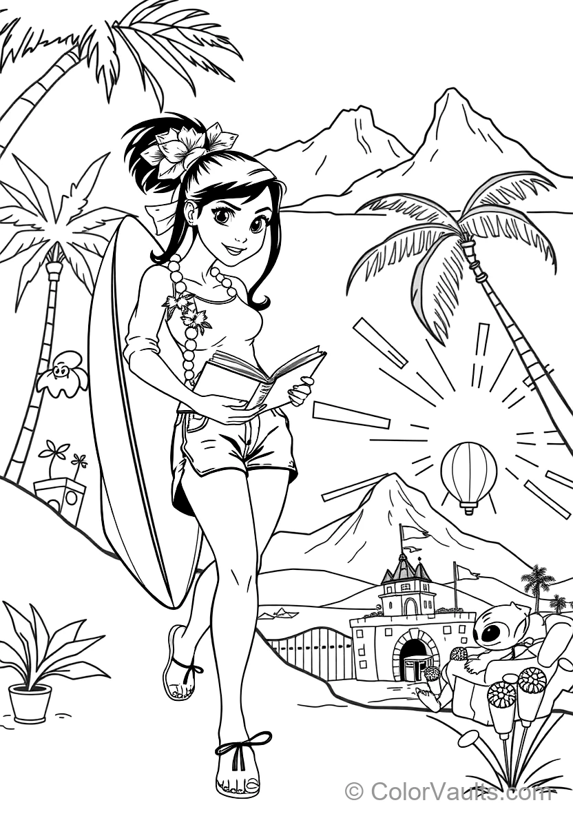 Nani Pelekai From Disney (Scene 63)