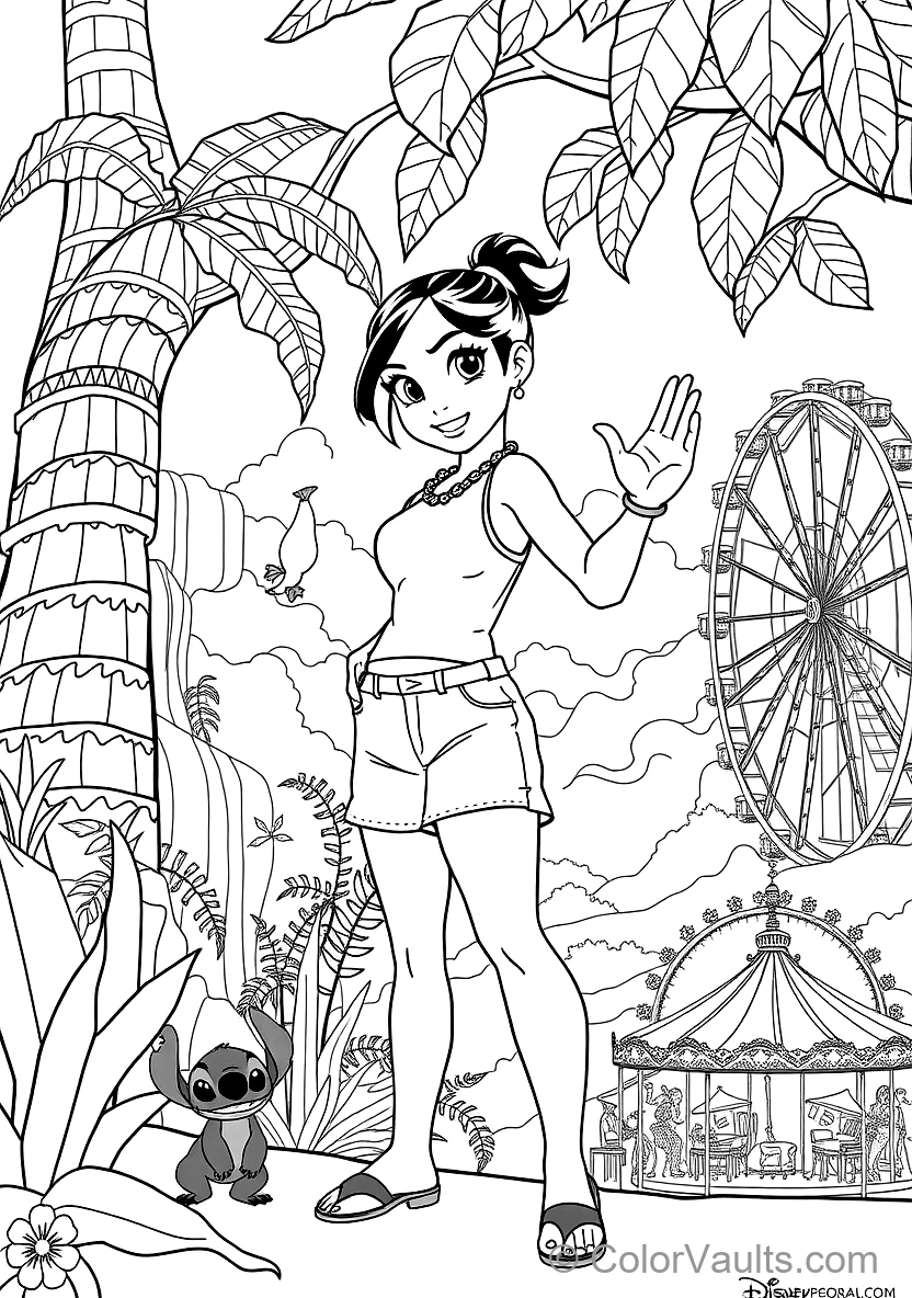 Nani Pelekai From Disney (Scene 75)
