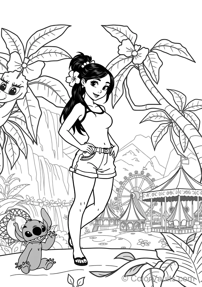 Nani Pelekai From Disney (Scene 77)