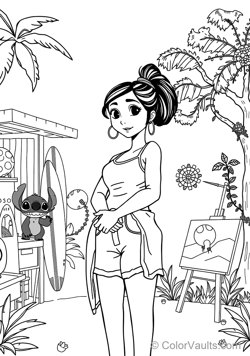 Nani Pelekai From Disney (Scene 85)