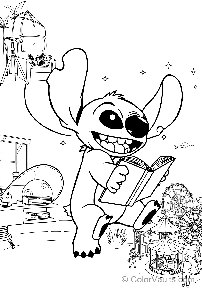 Stitch Experiment 626 Fro (Scene 8)