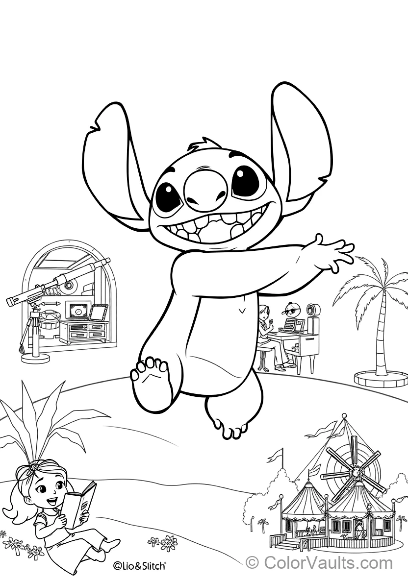Stitch Experiment 626 Fro (Scene 10)