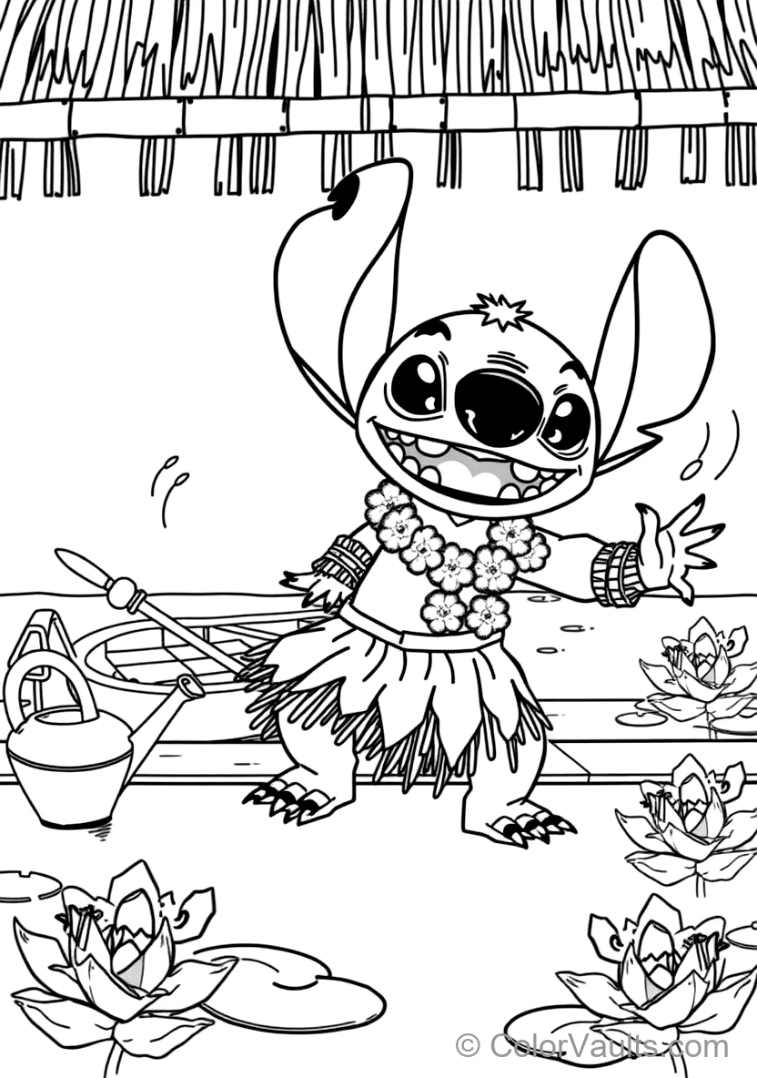 Stitch Experiment 626 Fro (Scene 11)
