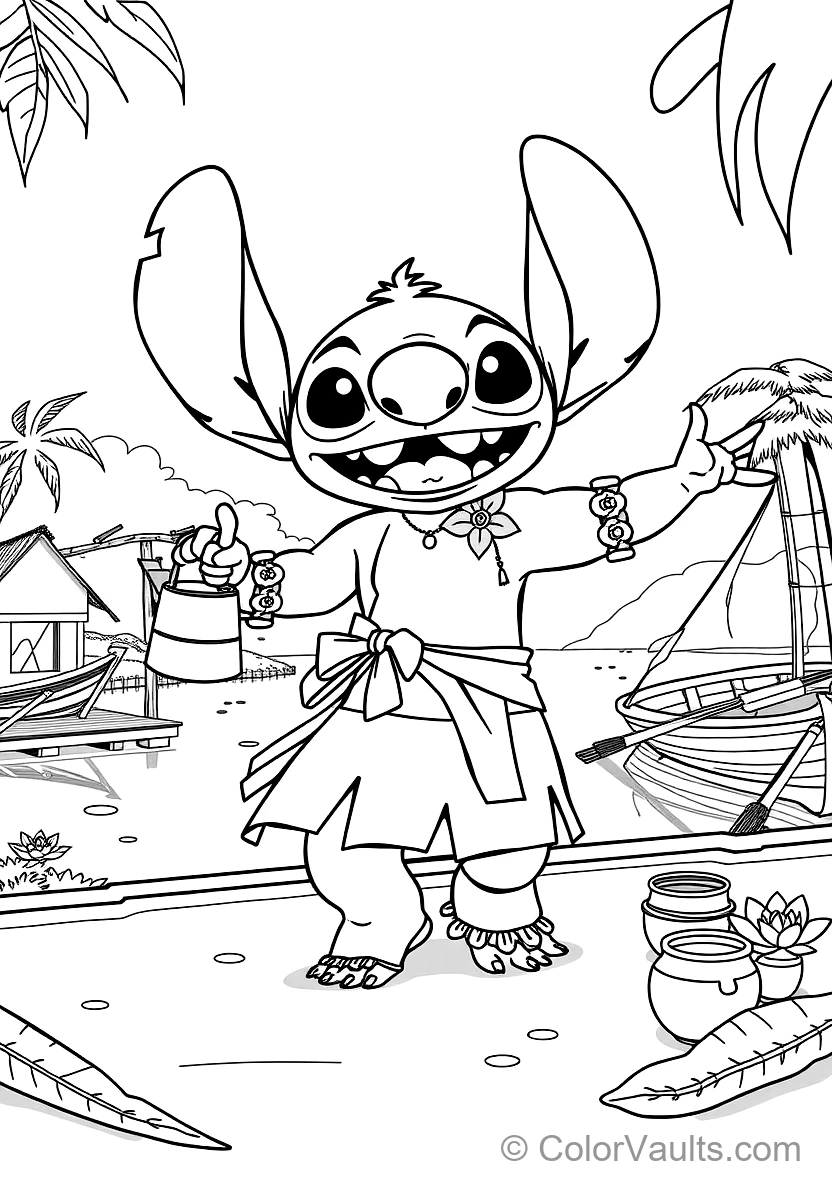 Stitch Experiment 626 Fro (Scene 13)