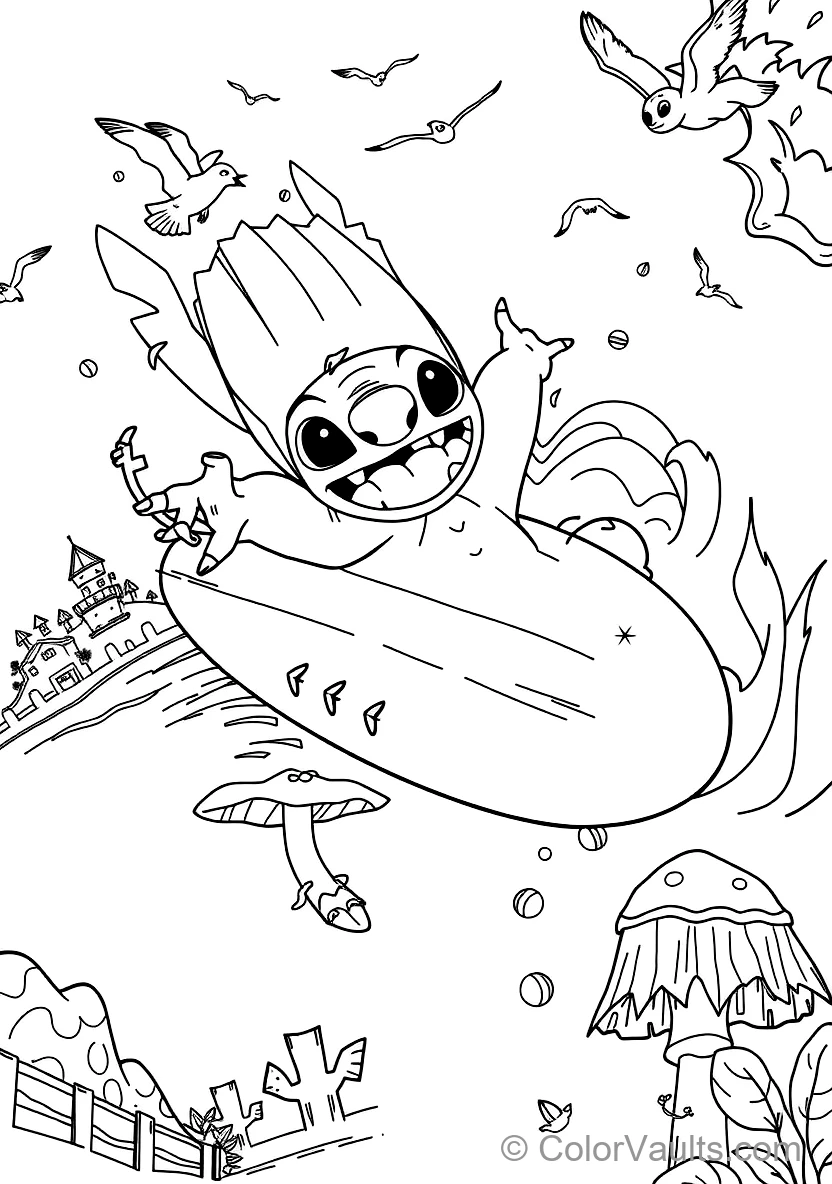 Stitch Experiment 626 Fro (Scene 17)