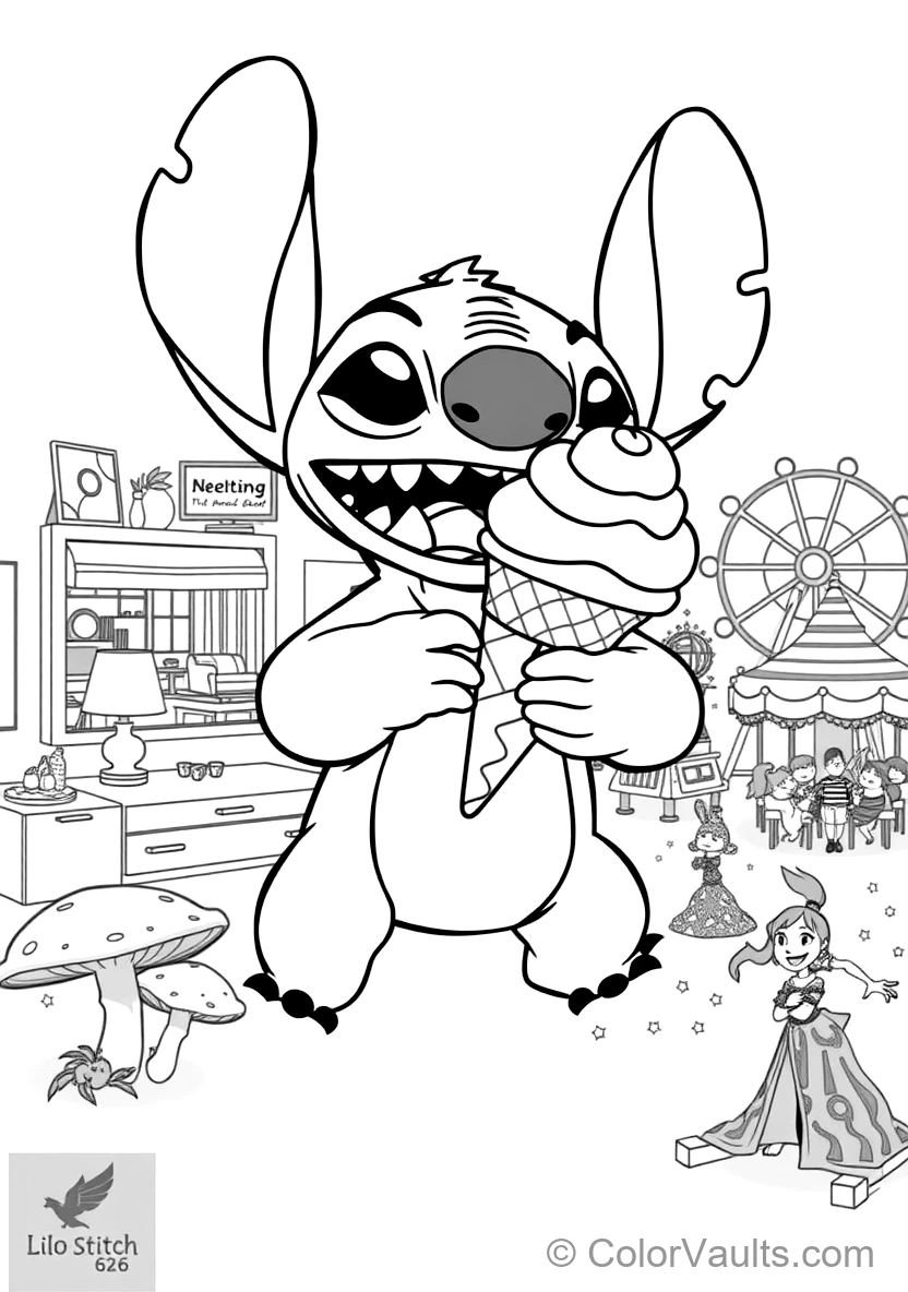 Stitch Experiment 626 Fro (Scene 20)