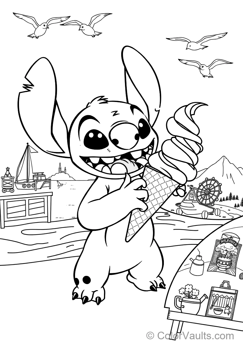 Stitch Experiment 626 Fro (Scene 34)