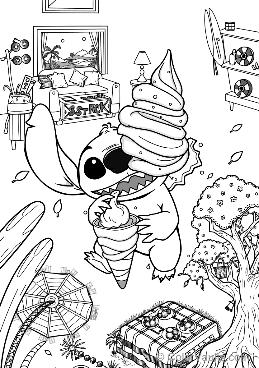 Stitch Experiment 626 Fro (Scene 40)