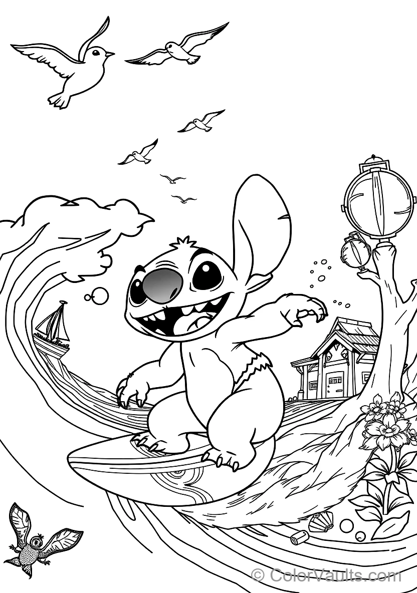 Stitch Experiment 626 Fro (Scene 42)