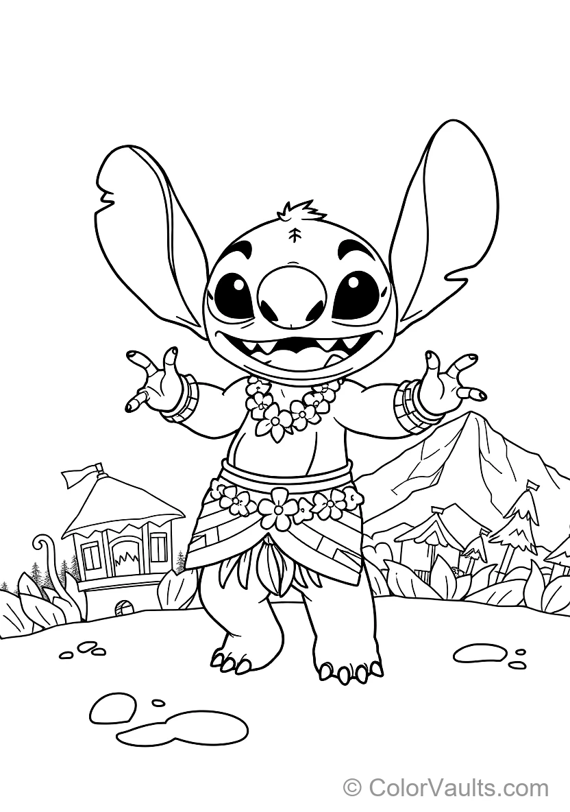 Stitch Experiment 626 Fro (Scene 56)